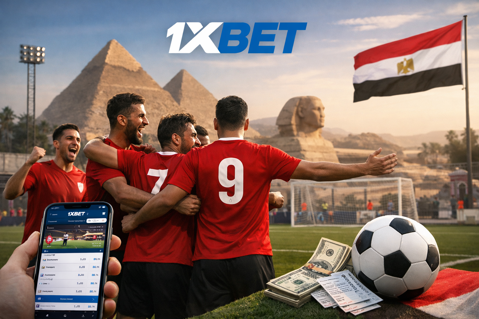مراهنات كرة القدم 1xBet في مصر